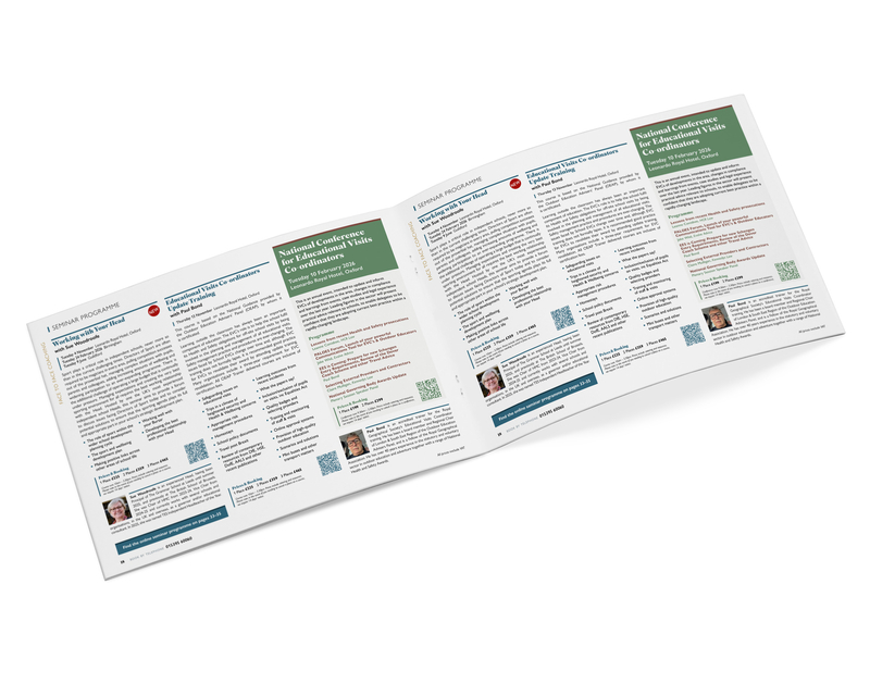 ICE Education Courses Brochure 25-6 - centre spread